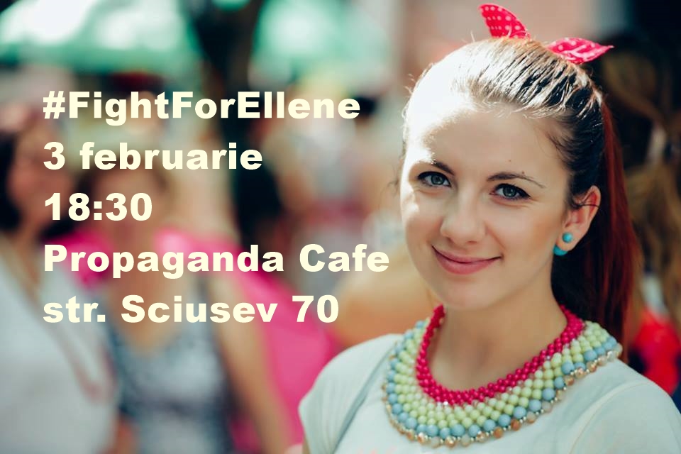 #FightForEllene – o seară de suflet și solidaritate pentru fotografa Elena Mocrii