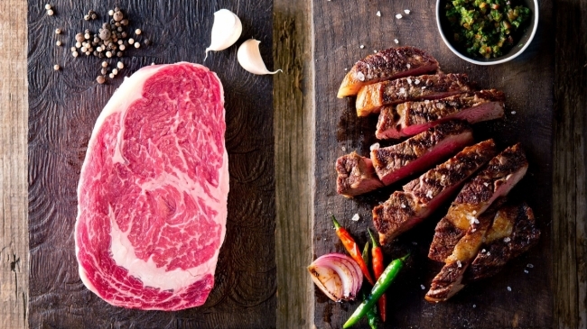 carne de vită hrănită pierde în greutate