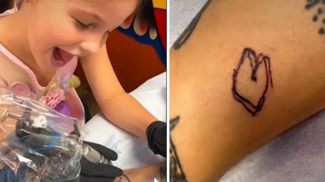 Сёстры сделали татуировки, чтобы почтить память отца